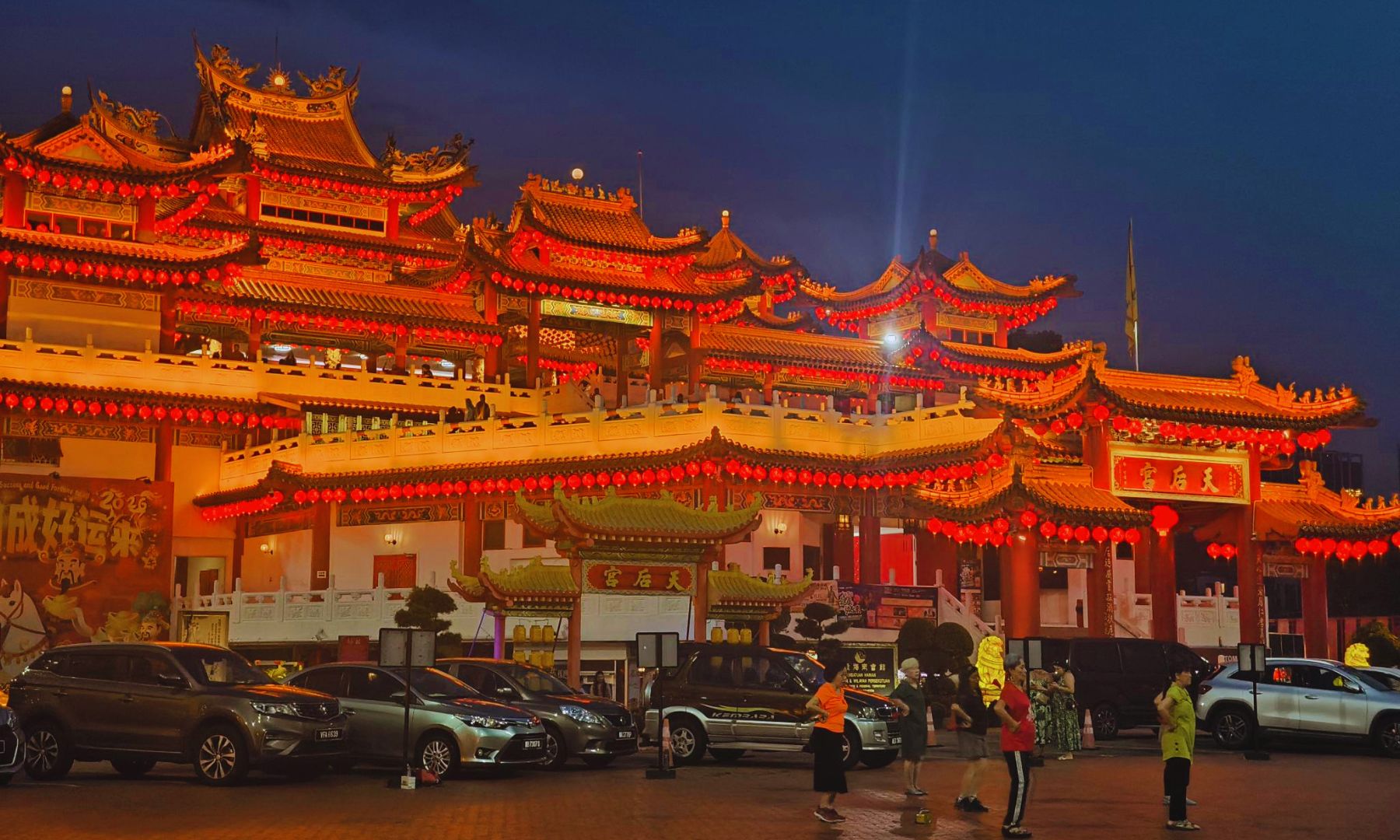 クアラルンプール最大級の中国寺院・天后宮